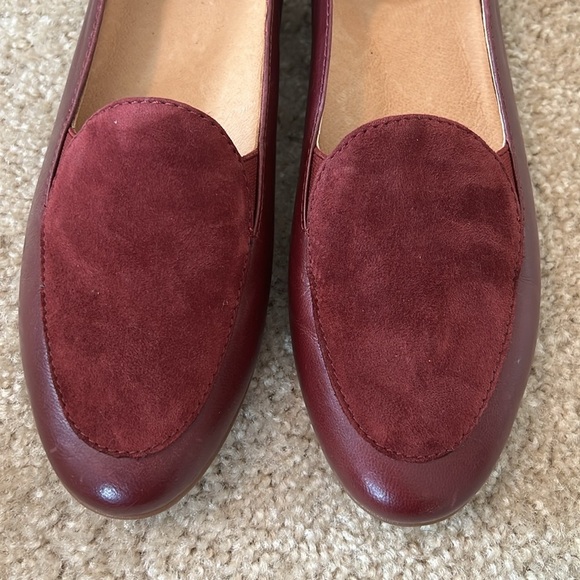 Dansko lace wine glazed leather red leather round toe size 37 - Picture 3 of 9
